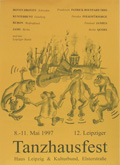 Plakat zum 12. Tanzhausfest