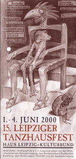 Flyer 15. Tanzhausfest